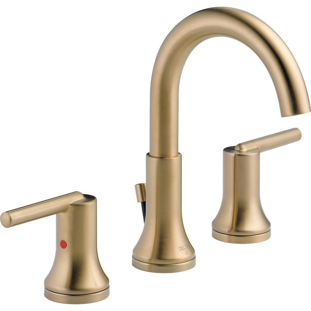 Delta TRINSIC Two Handle Widespread 3 Hole Bathroom Faucet