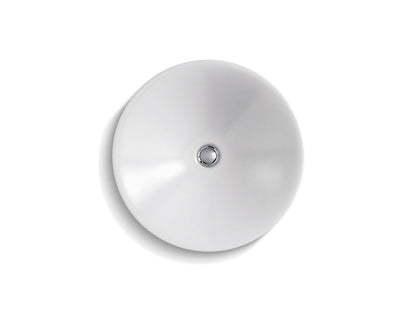 Kohler Carillon 17 ¹¹⁄₁₆"  Round Wading Pool Vessel Bathroom Sink- White