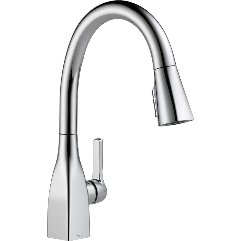 Delta MATEO Single Handle Pull-Down Kitchen Faucet with ShieldSpray Technology- Chrome