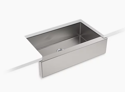 Kohler Strive 35-1/2" X 21-1/4" X 9-5/16" Undermount Single-bowl Farmhouse Kitchen Sink