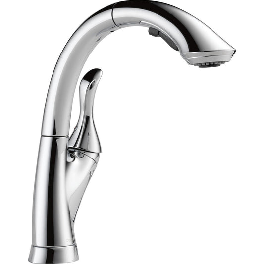Delta LINDEN Single Handle Pull-Out Kitchen Faucet- Chrome
