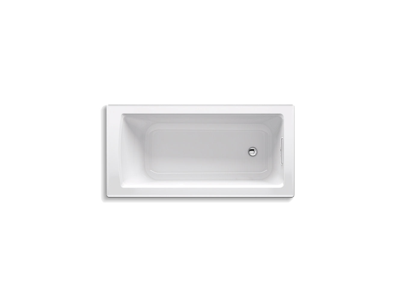 Kohler Archer 60" x 30" Drop-in Bathtub - White
