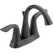 Delta LAHARA Two Handle Centerset 3 Hole Bathroom Faucet- Venetian Bronze