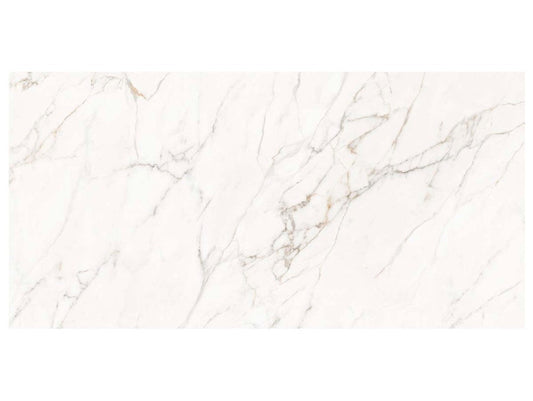 MSI Stile Calacatta Lucca Porcelain Slab Polished 12mm 63" x 126"