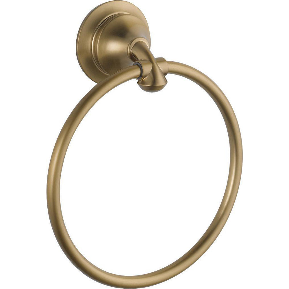 Delta LINDEN Towel Ring- Champagne Bronze