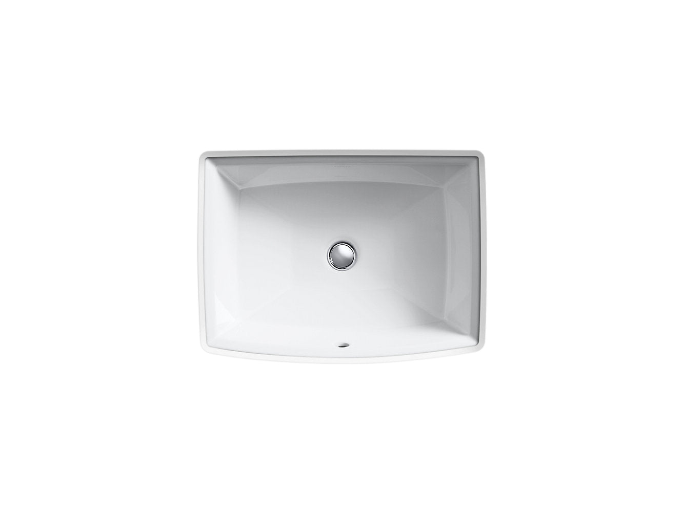 Kohler Archer 19-7/8" x 15-5/16" Undermount Bathroom Sink- White