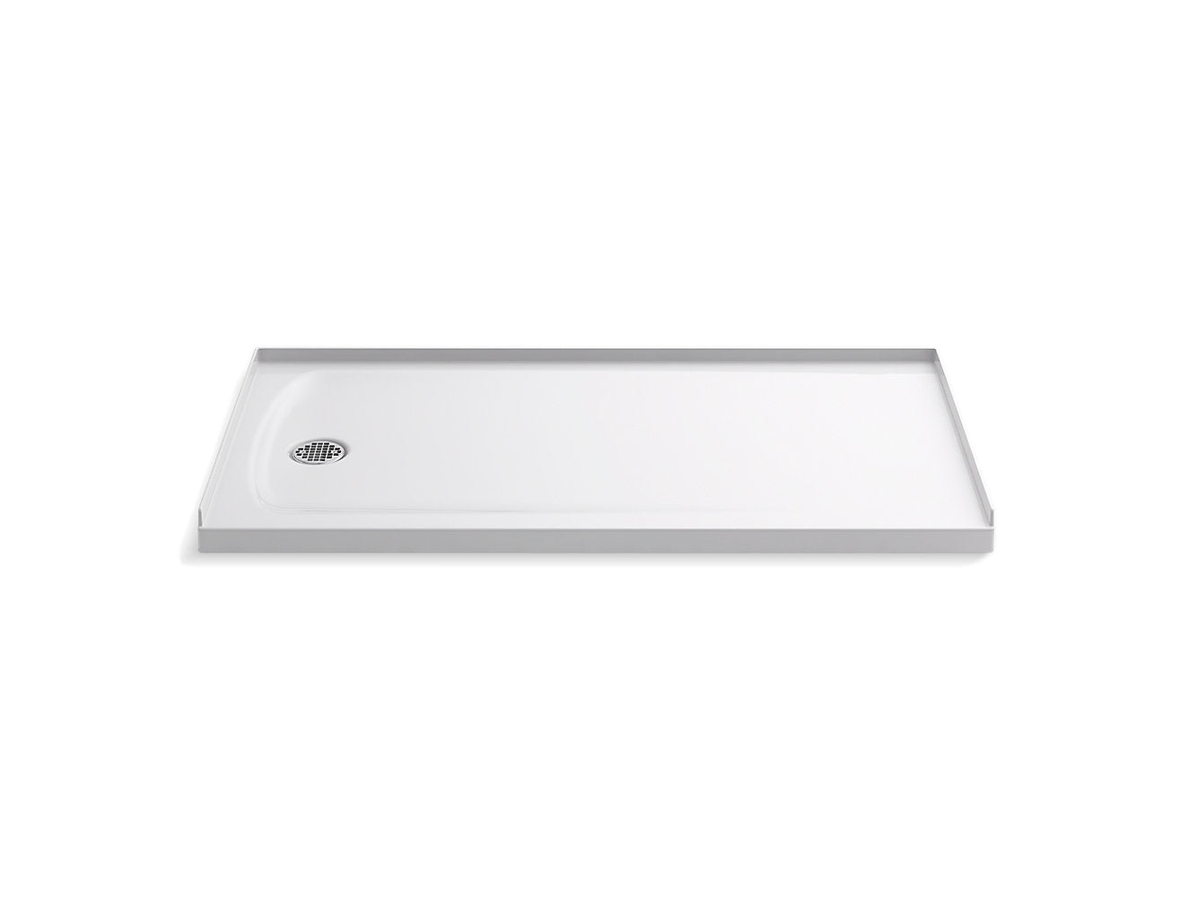 Kohler Ballast 60" x 32" Shower Base with Left Hand Drain- White