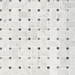 MSI Backsplash and Wall Tile Carrara White Basketweave Pattern Honed 12