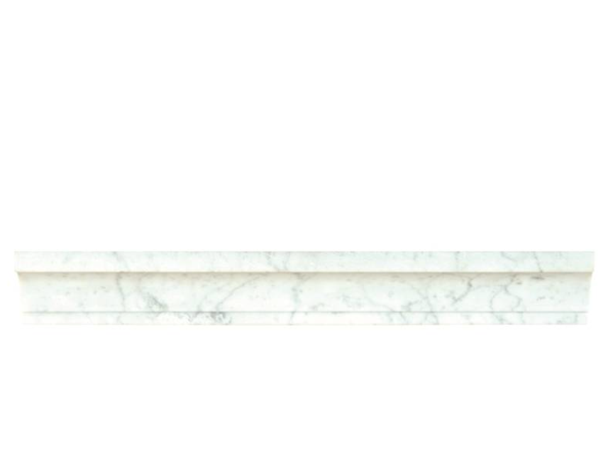 MSI Backsplash and Wall Tile Carrara White Cornice Molding Polished