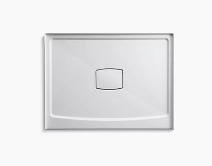 Kohler Archer 48" X 36" Single Threshold Center Drain Shower Base With Removable Cover - White