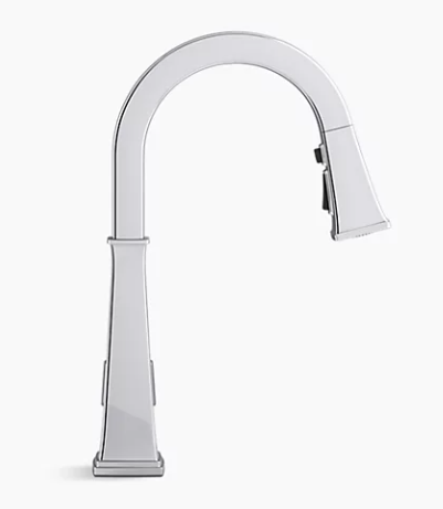 Kohler Riff Pull-down Single-handle Kitchen Faucet - Vibrant Stainless