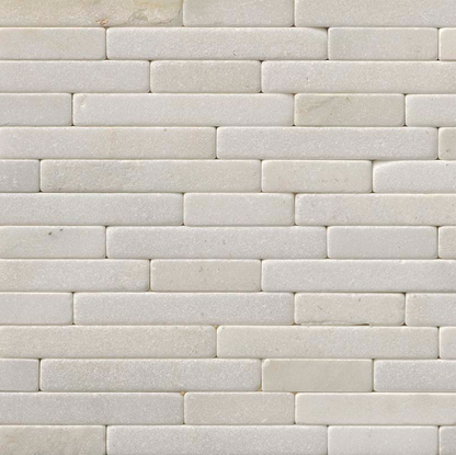 MSI Backsplash and Wall Tile Greecian White Tumbled Veneer 8" x 18"