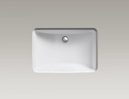 Kohler Ladena 20-7/8" X 14-3/8" X 8-1/8" Undermount Bathroom Sink - Biscuit
