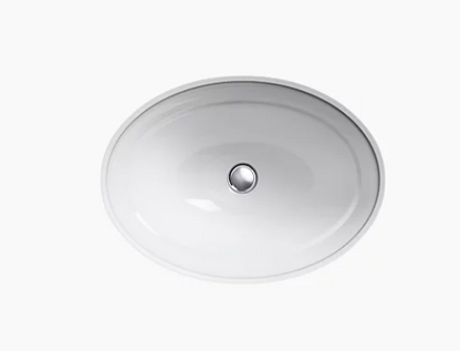 Kohler Serif 17-3/4" X 12-3/4" Undermount Bathroom Sink - White