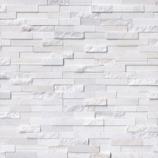 MSI Arctic White Multi Finish Stacked Stone