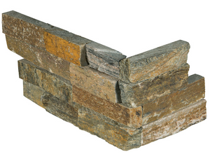 CANYON CREEK LEDGER CORNER STACKED STONE
