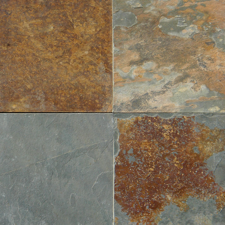 MSI Flooring Slate Tile California Gold 12" x 12"
