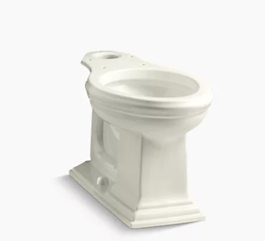 Kohler Memoirs Comfort Height Elongated Chair Height Toilet Bowl - Biscuit