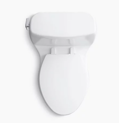Kohler Santa Rosa Comfort Height One-piece Compact Elongated 1.6 gpf Chair Height Toilet With Slow-close Seat - Biscuit