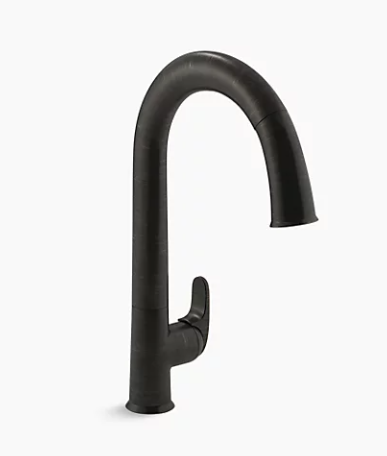 Sensate Touchless Kitchen Faucet With 15-1/2" Pull-down Spout, Docknetik Magnetic Docking System and a 2-function Sprayhead Featuring the New Sweep Spray - Oil-Rubbed Bronze
