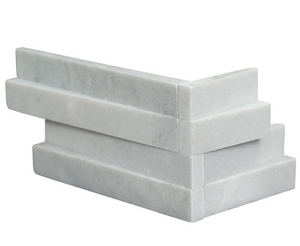 COSMIC GRAY 3D WAVE CORNER STACKED STONE
