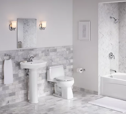 Kohler Santa Rosa Comfort Height One-piece Compact Elongated 1.6 gpf Chair Height Toilet With Slow-close Seat - Biscuit