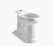 Kohler Devonshire Comfort Height Elongated Chair Height Toilet Bowl - White