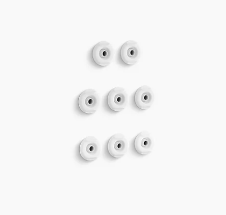 Kohler Flexjet Whirlpool Trim Kit With Eight Jets - White