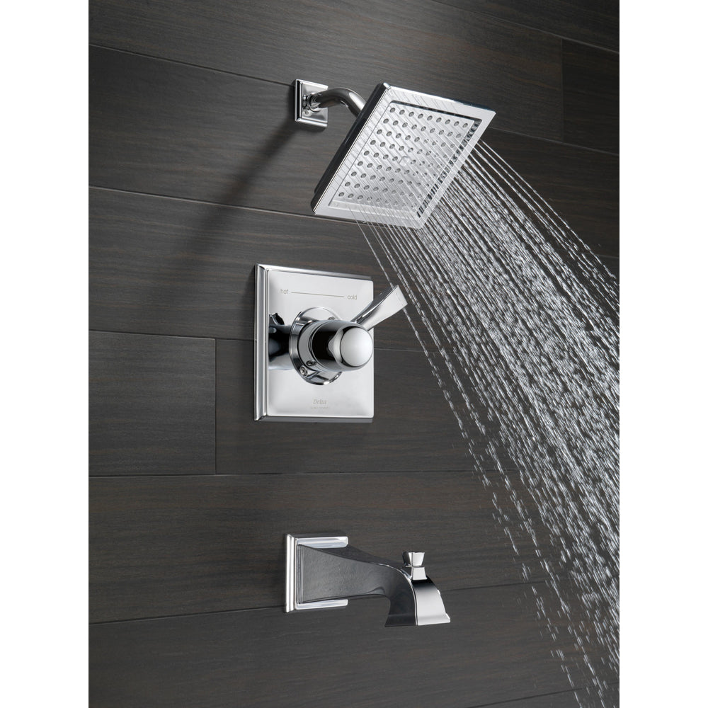 Delta DRYDEN Monitor 14 Series Tub & Shower Trim -Chrome (Valve Sold Separately)