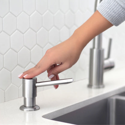 Stylish Stainless Steel Soap Dispenser Pump Liquid Hand Lotion Dispenser S-01S