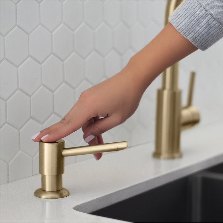Stylish Stainless Steel Soap Dispenser Pump Liquid Hand Lotion Dispenser S-01G