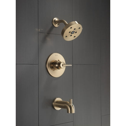 Delta TRINSIC Monitor 14 Series H2Okinetic Tub & Shower Trim -Champagne Bronze (Valve Sold Separately)