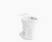 Kohler Cimarron Comfort Height Round-front Chair-height Toilet Bowl - White