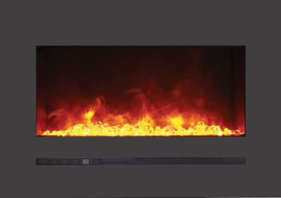Sierra Flame Wm-fml-34-4023-stl  Linear Electric Fireplace