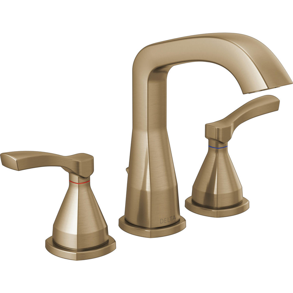 Delta STRYKE Widespread Two Handle 3 Hole Faucet