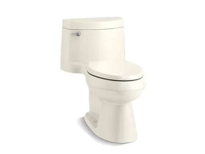 Kohler Cimarron Comfort Height One-piece Elongated 1.28 GPF Chair Height Toilet With Quiet-close Seat