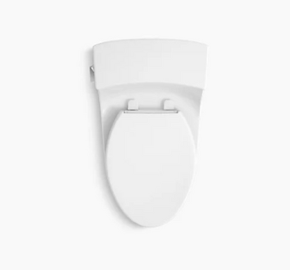 Kohler San Souci Comfort Height One-piece Compact Elongated 1.28 Gpf Chair Height Toilet With Quiet-Close Seat - Biscuit