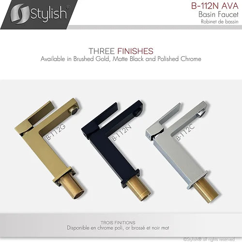 Stylish Bathroom Faucet Single Handle