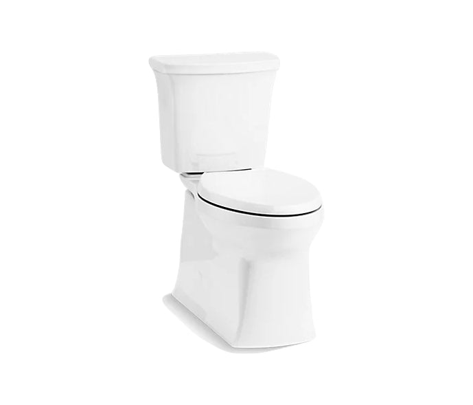 Kohler Corbelle Comfort Height 31" Two Piece Elongated 1.28 GPF Chair Height Toilet With Right Hand Trip Lever