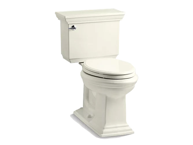 Kohler Memoirs Stately Comfort Height Two-piece Elongated 1.28 GPF Chair Height Toilet