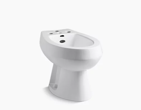 Kohler San Tropez Vertical Spray Bidet With 4 Faucet Holes