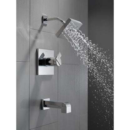 Delta ARA Monitor 17 Series H2Okinetic Tub & Shower Trim -Chrome (Valve Sold Separately)