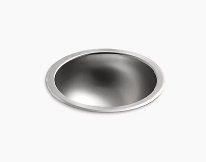 Kohler Bolero Round Drop-in/undermount Bathroom Sink With Satin Finish