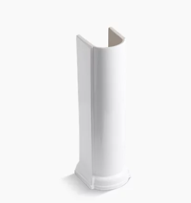 Kohler Devonshire Pedestal Only - White