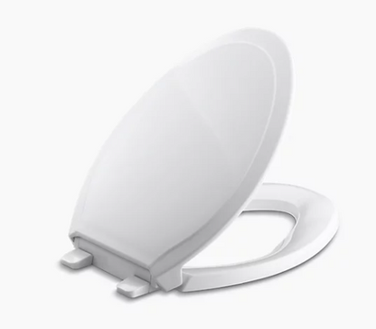 Kohler Rutledge Quiet-Close Elongated Toilet Seat - White