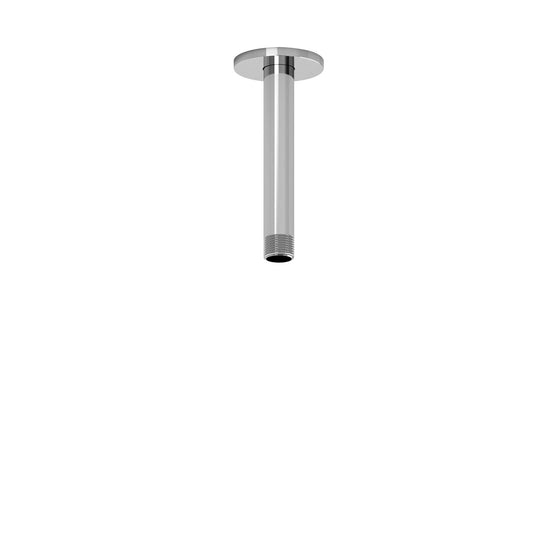Riobel 6" Transitional Ceiling Mount Shower Arm With Round Escutcheon - Chrome