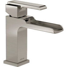 Delta ARA Single Handle Channel Bathroom Faucet- With Pop-up Drain