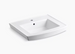 Kohler Archer Pedestal Bathroom Sink With Single Faucet Hole 16-1/4