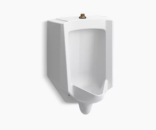 Kolher Bardon High-efficiency Urinal (Heu), Washdown, Wall-hung, 0.125 Gpf to 1.0 Gpf, Top Spud