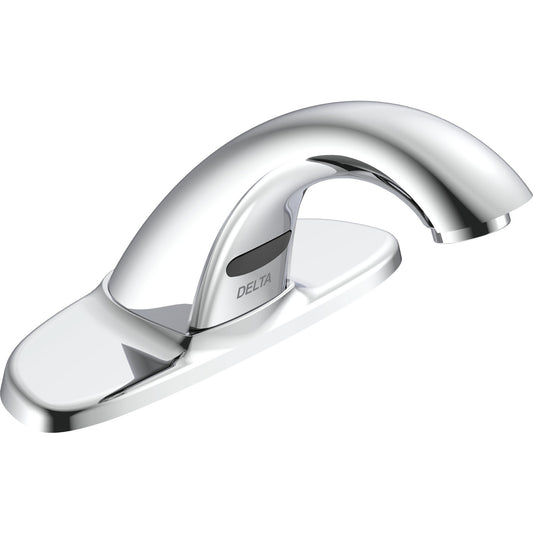 Delta Commercial Battery Electronic Lav Faucet VR 0.5 GPM Without Grid Strainer 591LF